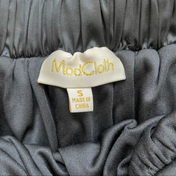 Satin and tulle midi skirt - Picture 3 of 3